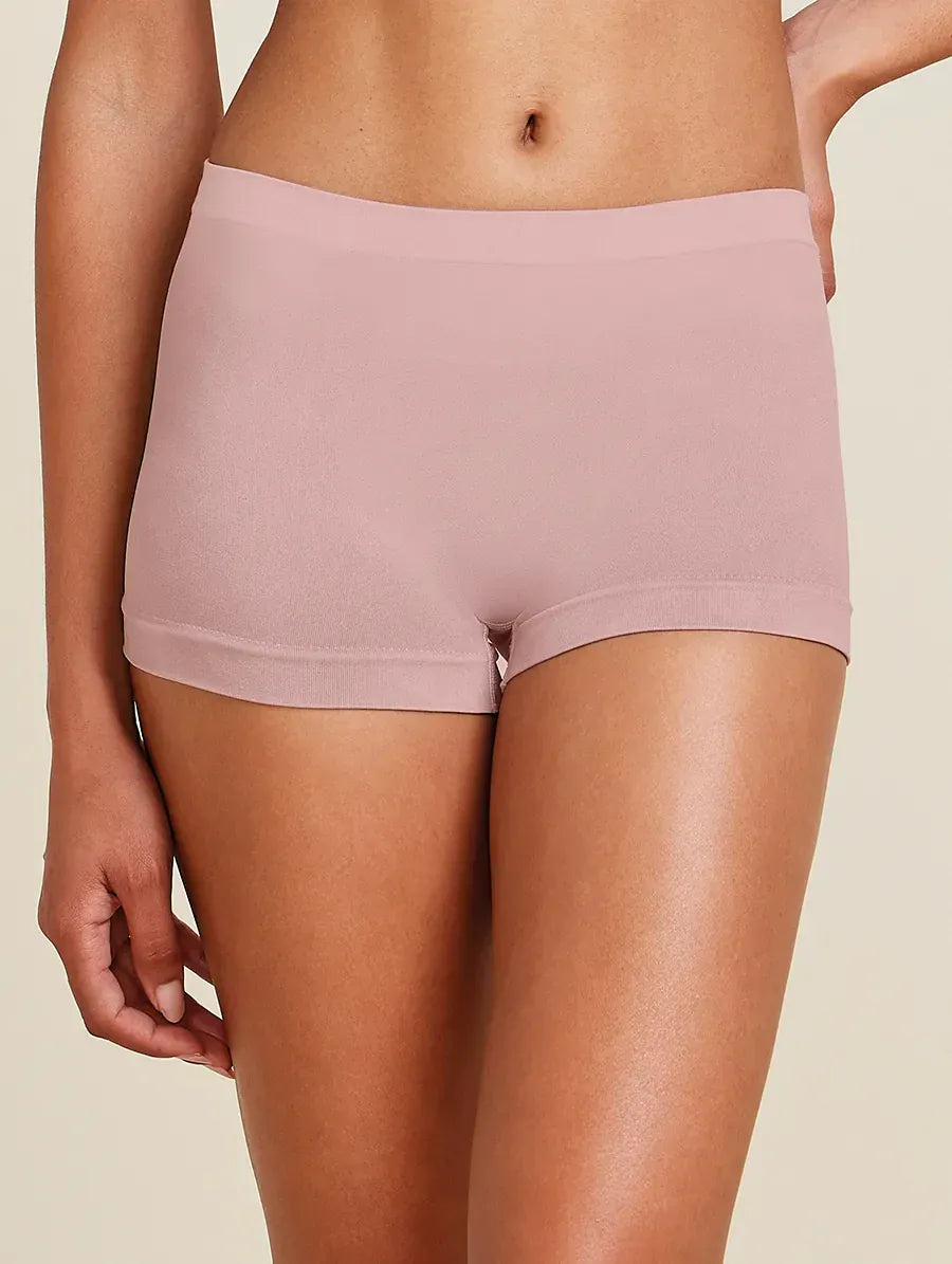 תחתונים ללא תפרים בגזרת בוקסר בצבע גוף