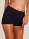 תחתונים ללא תפרים בגזרת בוקסר בצבע שחור