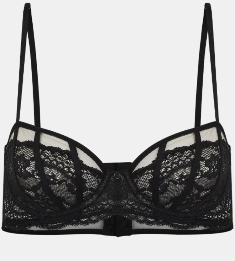 חזיית תחרה עם ברזלים ללא ריפוד - Olla Lingerie Online