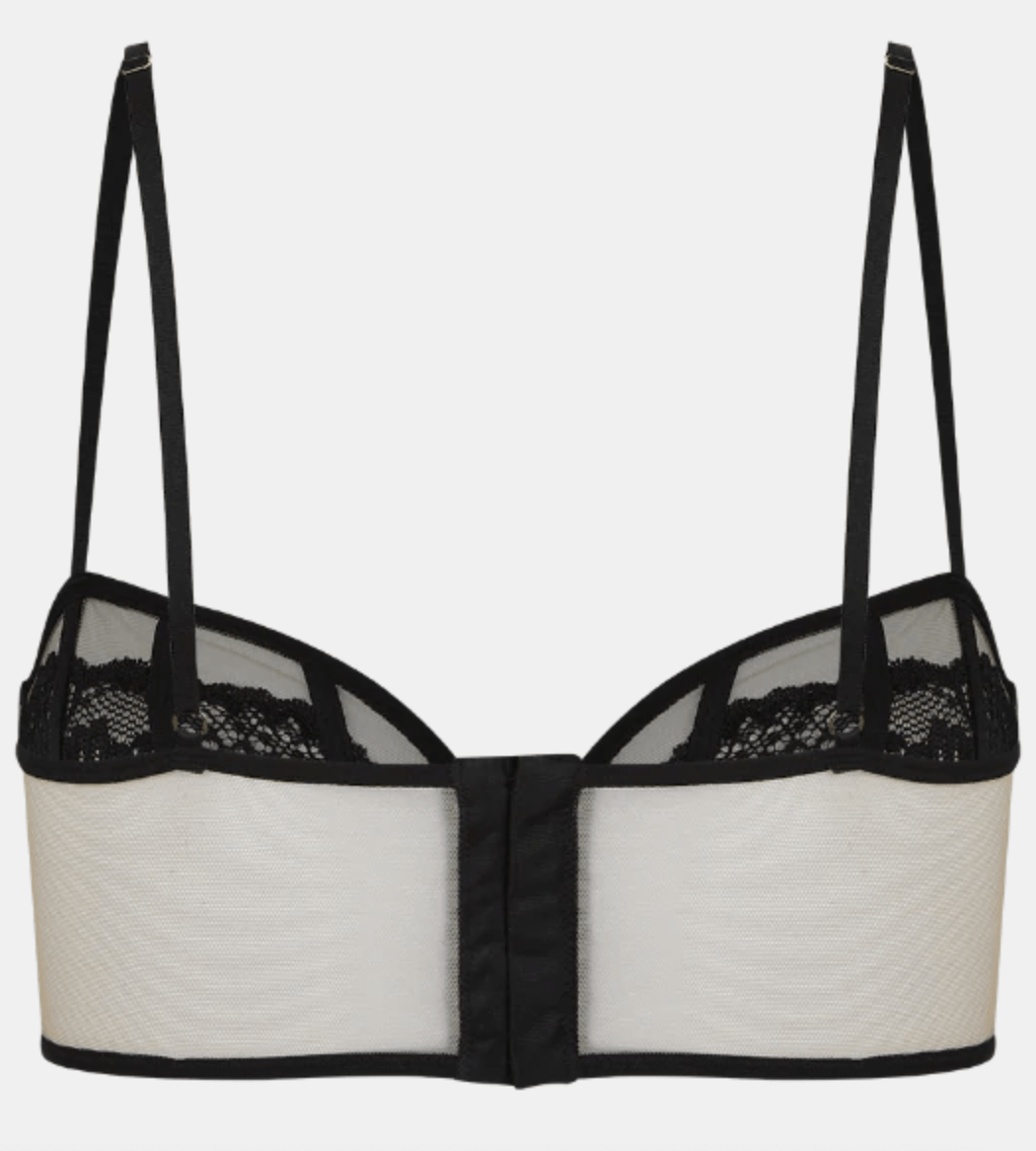 חזיית תחרה עם ברזלים ללא ריפוד - Olla Lingerie Online
