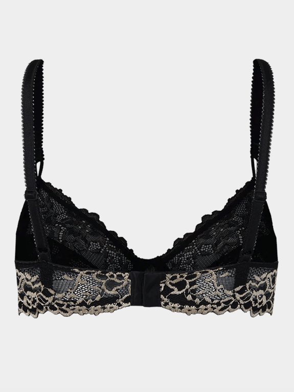 חזיית תחרה עם ברזלים ללא ריפוד - Olla Lingerie Online